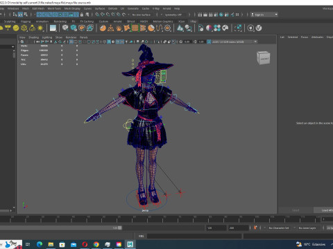 Noi - Asian Enchantment Halloween Elegance 3D मॉडल