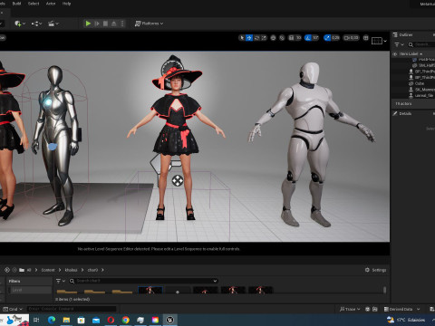 Noi - Asian Enchantment Halloween Elegance 3D मॉडल