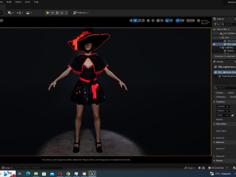 Noi - Asian Enchantment Halloween Elegance 3D मॉडल