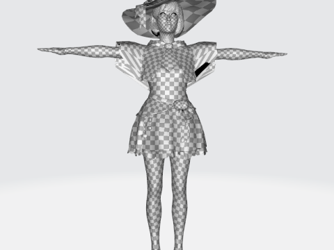 Noi - Asian Enchantment Halloween Elegance 3D मॉडल