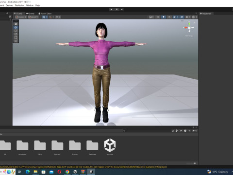 Noi - Kecantikan Asia Musim Gugur yang Cantik Dalam Warna Ungu Dan Coklat Model 3D