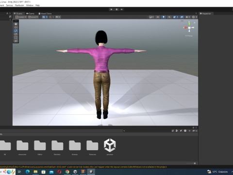Noi - Kecantikan Asia Musim Gugur yang Cantik Dalam Warna Ungu Dan Coklat Model 3D
