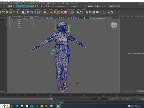 Noi - Asian Strength in Military Attire 3Dモデル