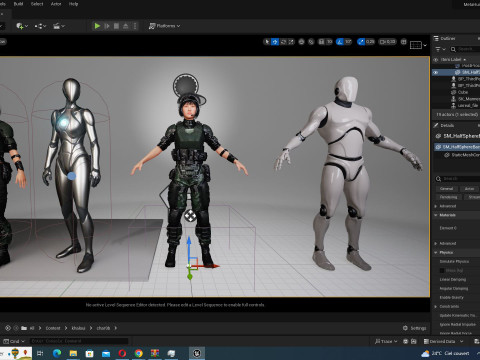 Noi - Asian Strength in Military Attire 3Dモデル