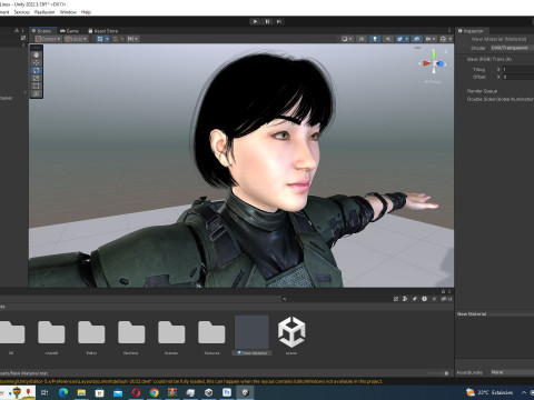 Noi - Asian Strength in Military Attire 3Dモデル