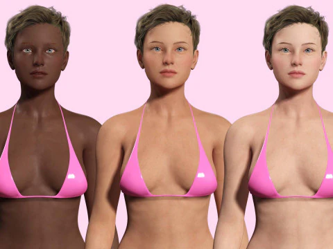 Amelia - Perfect Base Shape V3 3D Model