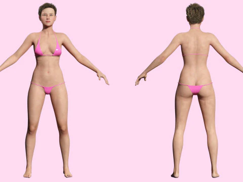 Amelia - Perfect Base Shape V3 3D Model