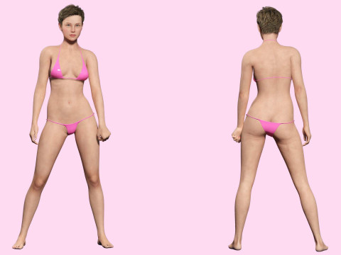 Amelia - Perfect Base Shape V3 Model 3D