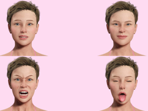 Amelia - Perfect Base Shape V3 Model 3D