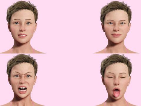 Amelia - Perfect Base Shape V3 3D Model