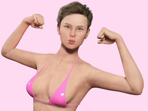 Amelia - Perfect Base Shape V3 Model 3D