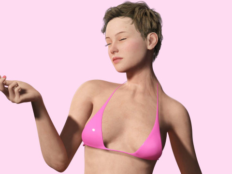 Amelia - Perfect Base Shape V3 Model 3D