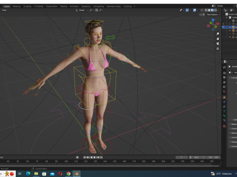 Amelia - Perfect Base Shape V3 Model 3D