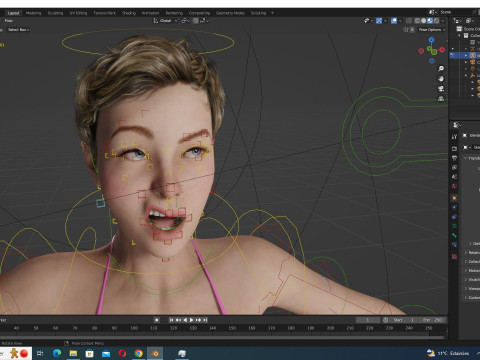 Amelia - Perfect Base Shape V3 Model 3D