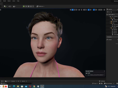 Amelia - Perfect Base Shape V3 Model 3D