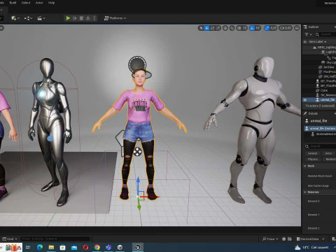 Amelia Pink Bliss - Young Chic 3D Model
