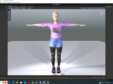Amelia Pink Bliss - Young Chic 3D Model