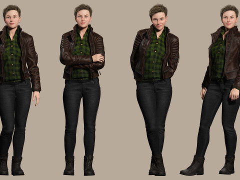 Amelia - Sleuth chic Model 3D