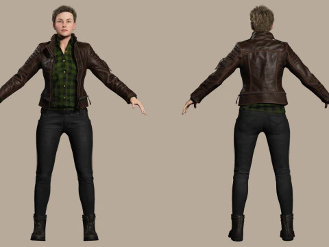 Amelia - Sleuth chic 3D Model