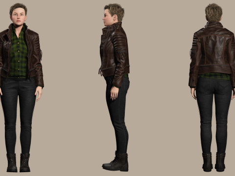 Amelia - Sleuth chic Model 3D