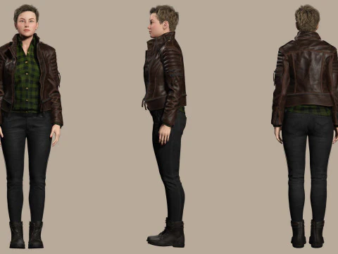 Amelia - Sleuth chic 3D Model