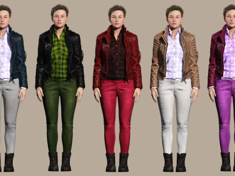 Amelia - Sleuth chic 3D Model