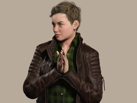 Amelia - Sleuth chic 3D Model