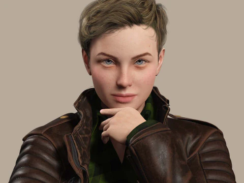 Amelia - Sleuth chic 3D Model