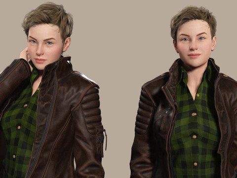Amelia - Sleuth chic Model 3D