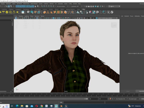 Amelia - Sleuth chic 3D Model