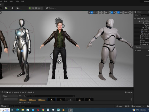 Amelia - Sleuth chic Model 3D