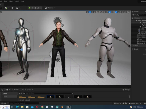 Amelia - Sleuth chic 3D Model