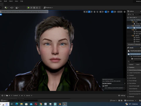 Amelia - Sleuth chic 3D Model