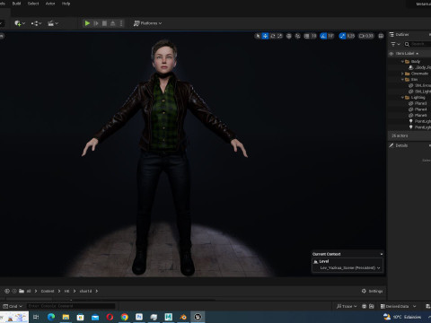 Amelia - Sleuth chic Model 3D