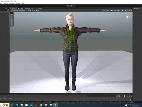 Amelia - Sleuth chic 3D Model