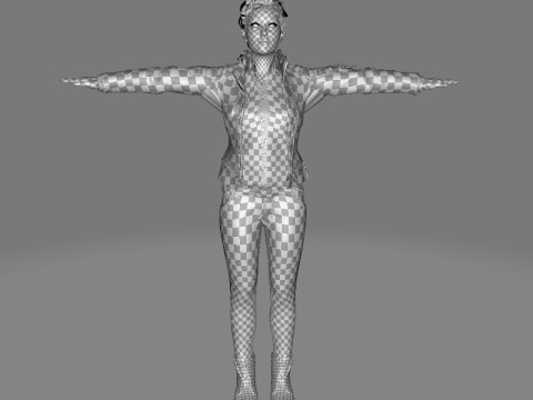 Amelia - Sleuth chic Model 3D