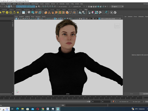 Amelia - Black Elegance Midnight 3D-Modell