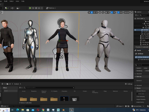 Amelia - Black Elegance Midnight 3D-Modell