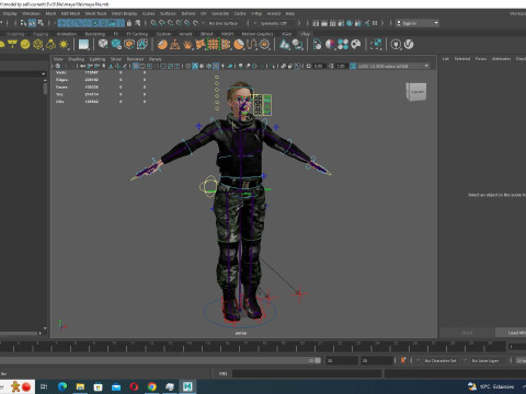 Amelia - Military Muse Command In Style 3D 模型