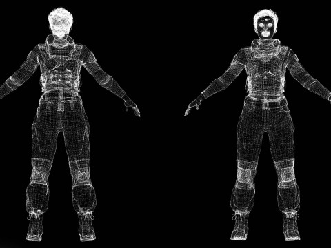 Amelia - Military Muse Command In Style 3D 模型