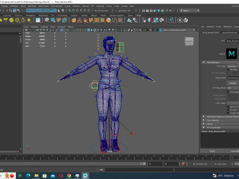 Amelia - Tropical Casual Vibes Model 3D