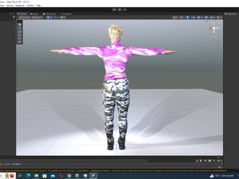 Amelia - Tropical Casual Vibes Model 3D