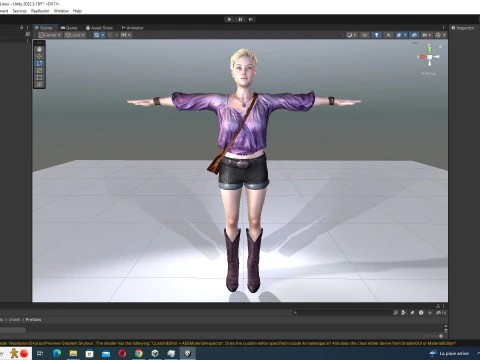 Amelia - Boho Gypsy Chic 3D Model