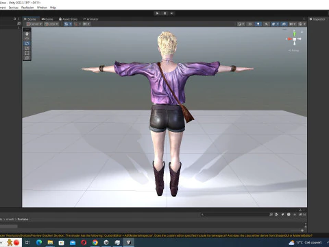 Amelia - Boho Gypsy Chic 3D Model