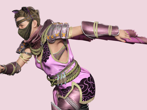 Amelia - Boho Gypsy Chic 3D 模型