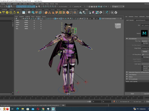 Amelia - Boho Gypsy Chic 3D 模型