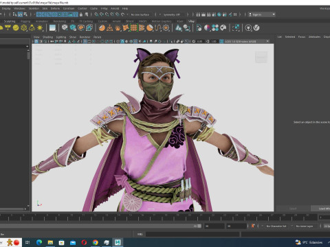 Amelia - Boho Gypsy Chic 3D 模型