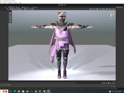 Amelia - Boho Gypsy Chic 3D 模型
