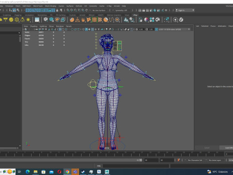 Kali - Afro Essence Realistic female 3D 모델