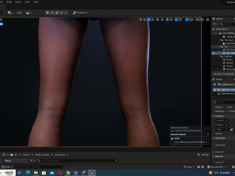 Kali - Afro Essence Realistic female 3D 모델